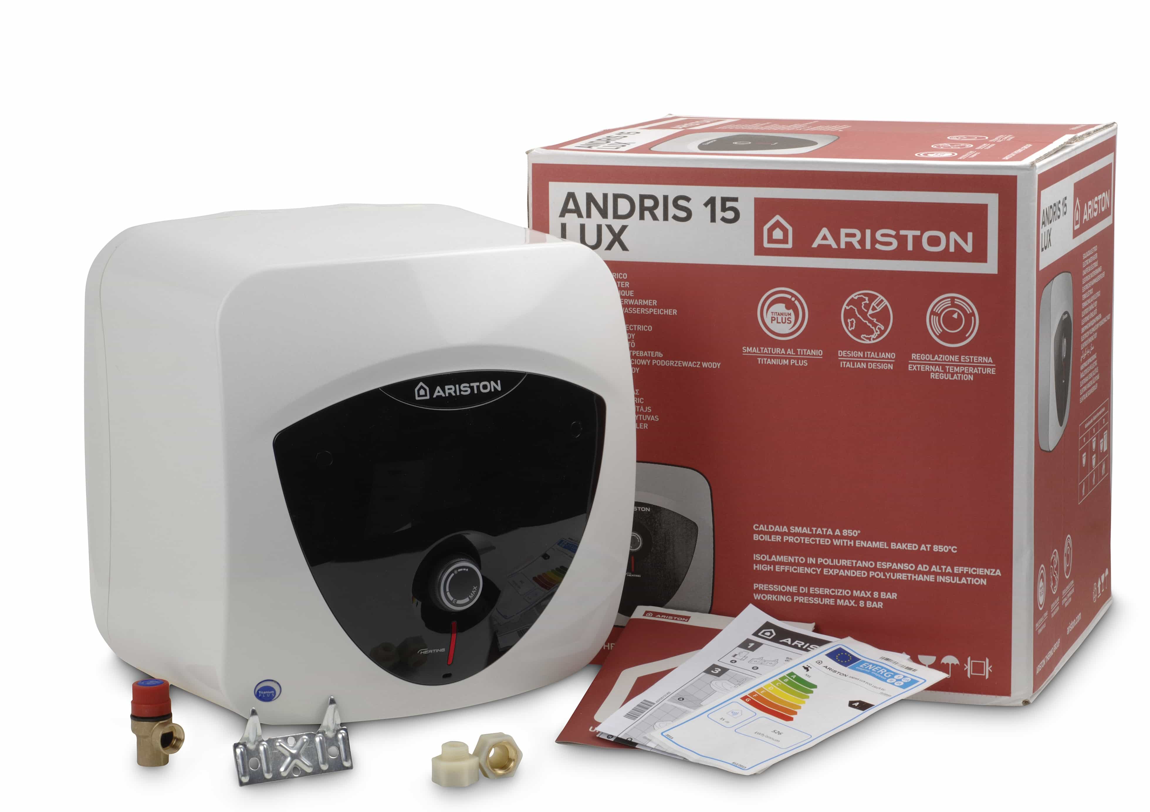 Ariston Andris Lux 15 Litres Water Heater - Newcoolmex